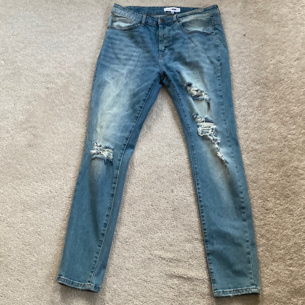 Distressed Jeans